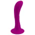 Pretty Love Baile - plug anal com ventosa curvado - silicone rosa