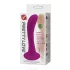 Pretty Love Baile - plug anal com ventosa curvado - silicone rosa