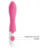 Pretty Love Bishop - vibrador ponto G à prova d’água - silicone rosa/branco
