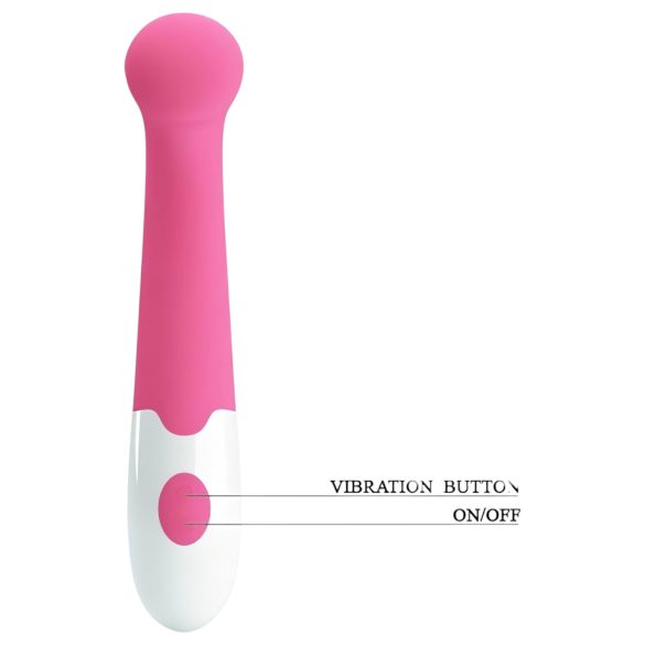 Pretty Love Charles - vibrador resistente à água G-ponto (rosa)