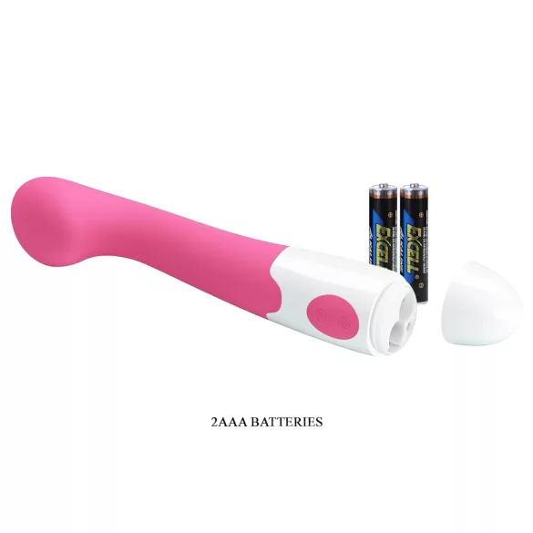 Pretty Love Charles - vibrador à prova de água para o ponto G (rosa)