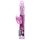 Baile - Vibrador borboleta com estimulador clitoriano (rosa)
