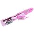 Baile - Vibrador borboleta com estimulador clitoriano (rosa)