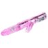 Baile - Vibrador borboleta com estimulador clitoriano (rosa)