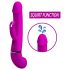 Pretty Love Henry - Vibrador squirting com estimulador (rosa)