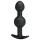Pretty Love - plug anal com bolas internas - silicone preto