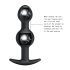 Pretty Love - Plug Anal Com Esferas (Preto)