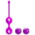 Pretty Love Kegel Up II - Dupla Bola de Pompoarismo (roxa)