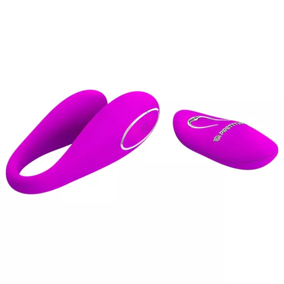 Pretty Love Algernon - vibrador casal recarregável com controle remoto