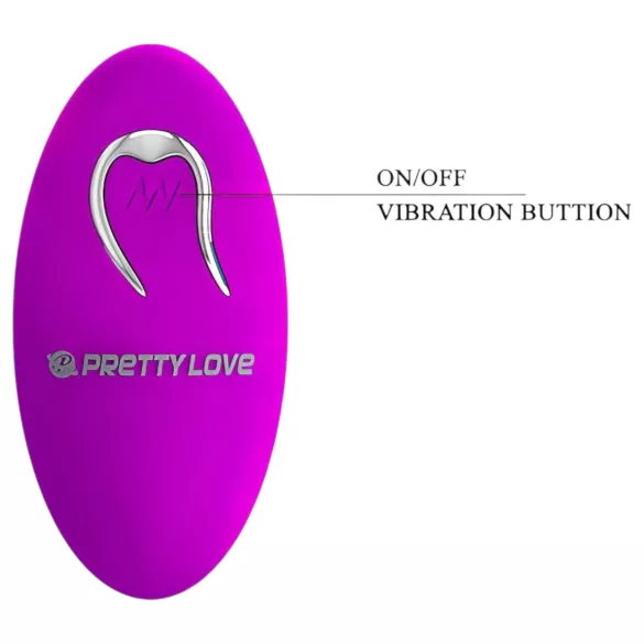 Pretty Love Algernon - vibrador casal recarregável com controle remoto