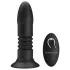 Pretty Love Magic Jinger - vibrador anal empurrador - silicone preto