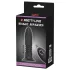 Pretty Love Magic Jinger - vibrador anal empurrador - silicone preto