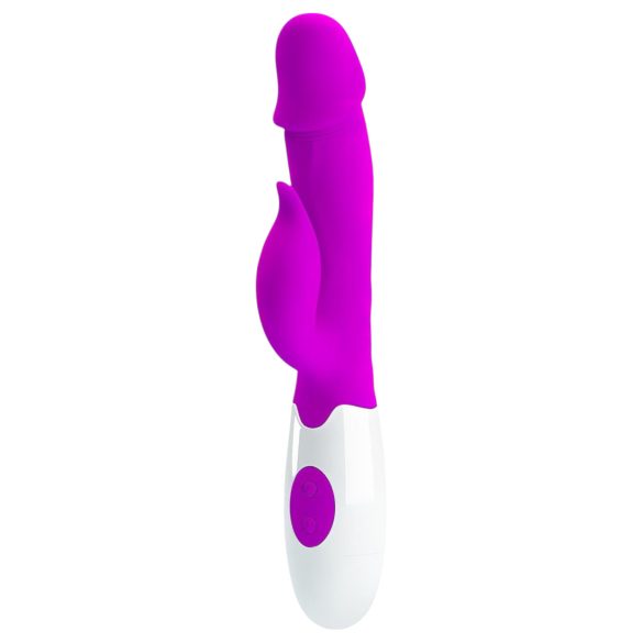 Pretty Love Peter - Vibrador com Estimulador de Clitóris (Roxo)
