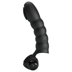   Pretty Love Alexander - vibrador de dedo estimulador - silicone preto