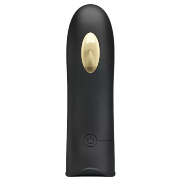 Pretty Love Marico - vibrador de dedo eletroestimulação - silicone preto
