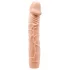 Baile Barbara - vibrador realístico - 22,5 cm - cor natural