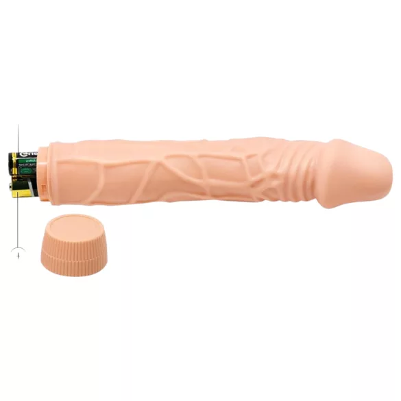 Baile Barbara - vibrador realístico - 22,5 cm - cor natural