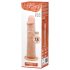 Baile Barbara Calvin - vibrador realista - 20cm (natural)