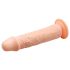 Baile Barbara Calvin - vibrador realista - 20cm (natural)