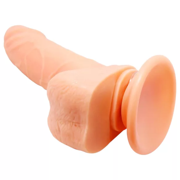 Baile Barbara Mark - vibrador realístico rotativo - 15cm cor natural