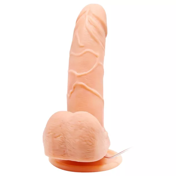 Baile Barbara Mark - vibrador realístico rotativo - 15cm cor natural