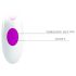 Pretty Love Butterfly Kiss - Vibrador Rosa com Estimulador de Clitóris