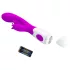 Pretty Love - vibrador com estimulador de clitóris - borboleta - silicone rosa