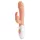 Pretty Love Easter Bunny - vibrador com estimulador de clitóris - cor natural
