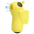 Pretty Love Magic Bee - vibrador de dedo para clitóris - silicone amarelo