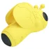 Pretty Love Magic Bee - vibrador de dedo para clitóris - silicone amarelo