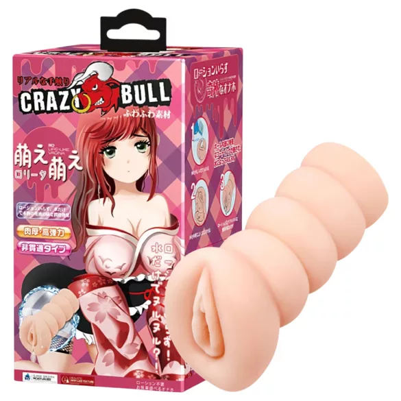 Crazy Bull - masturbador vaginal anime - cor natural