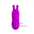 Pretty Love Bunny - vibrador de dedo com orelhas de coelho - silicone lilás