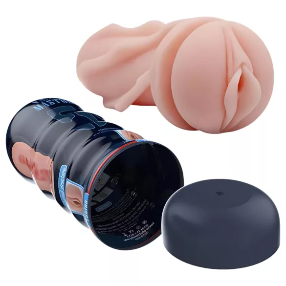 Pretty Love Vacuum Cup - masturbador vagina artificial realista (cor de pele)