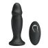 MR. PLAY - Vibrador Anal com Controle Remoto (Preto)