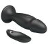 MR. PLAY - Vibrador Anal com Controle Remoto (Preto)
