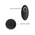 MR. PLAY - Vibrador Anal com Controle Remoto (Preto)