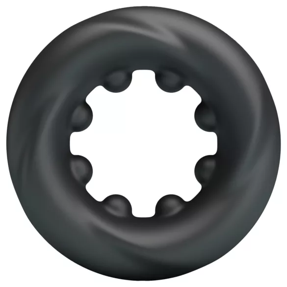 Crazy Bull - anel peniano estimulador - silicone preto