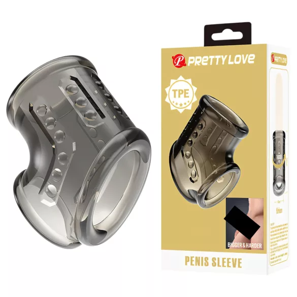 Pretty Love - anel peniano e escrotal (transparente)