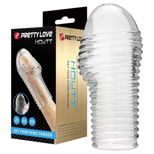 Pretty Love Hoytt - capa peniana - transparente