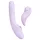 Svakom DuoGlow - Vibrador estimulador de ponto G e clitóris controlado por app (roxo)