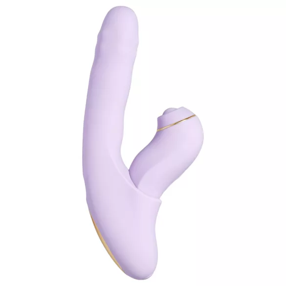 Svakom DuoGlow - Vibrador estimulador de ponto G e clitóris controlado por app (roxo)