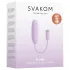 Svakom Plume - vibrador 2 em 1 em forma de ovo (roxo)