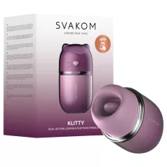 Svakom Klitty - vibrador de lamber (roxo)