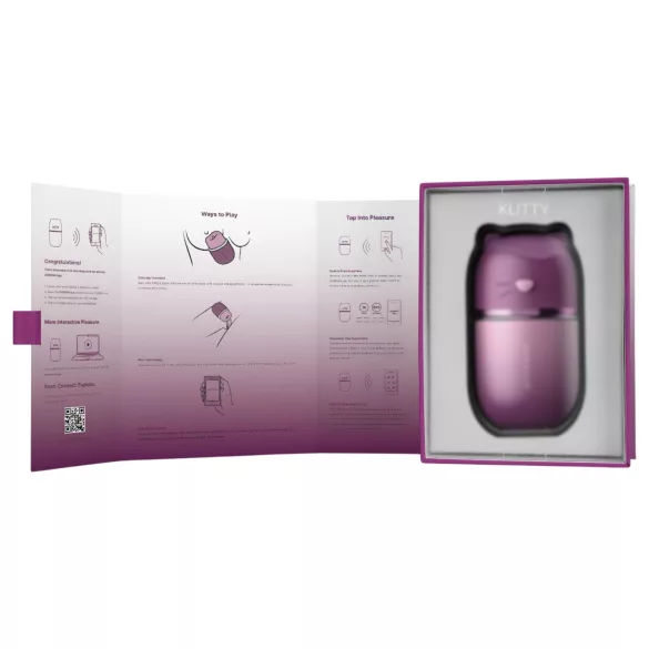 Svakom Klitty - vibrador de lambidas (roxo)