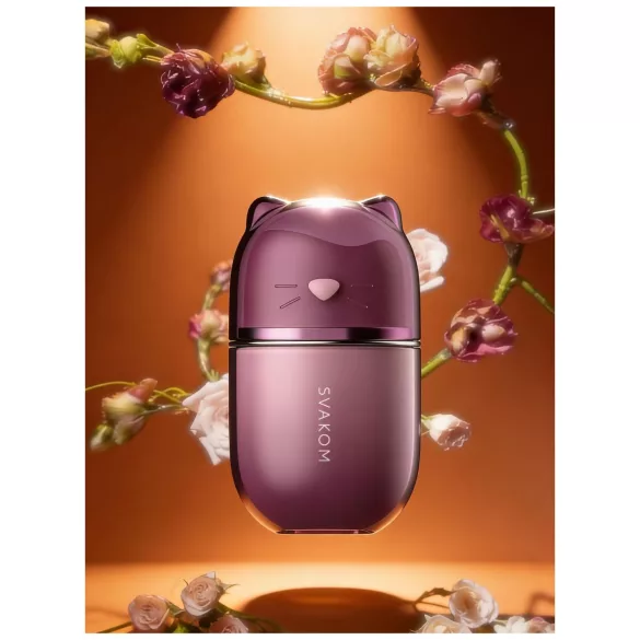 Svakom Klitty - vibrador de lambidas (roxo)