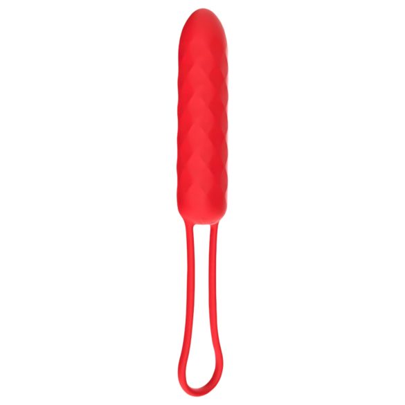 Vibeconnect Faith - Vibrador recarregável à prova d'água (vermelho)