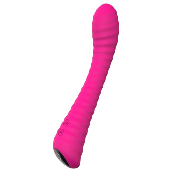 Sex HD Sunshine - Vibrador G-spot recarregável e texturizado (rosa)