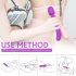 Massajador Vibrador Iris com Aquecimento, 2 Motores (Roxo)