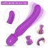 Massajador Vibrador Iris com Aquecimento, 2 Motores (Roxo)