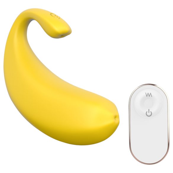 Sex HD - Ovo Vibratório Inteligente em Forma de Banana (Amarelo)